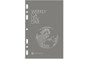 INTEMPO. Ricambio Agenda 2026 Settimanale Formato A5 14x21,5 cm