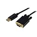 Produktbild StarTech.com DisplayPort auf VGA Kabel 91cm (Stecker/Stecker, Aktiver DP zu VGA Kabel Adapter/ Konverter für PC 1920x1200) schwarz