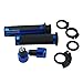 Produktbild YEXIANG 7/8 Zoll Mm 22 Mm Motorrad CNC-Griff Racing Griffsteuerung Motorradgriff Universal Honda Kawasaki Yamaha Suzuki Ducati (Farbe : Blau)