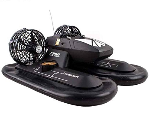 Preisvergleich Produktbild deAO RC Amphibious Hovercraft Boot Enthält Akkus und USB-Ladegerät