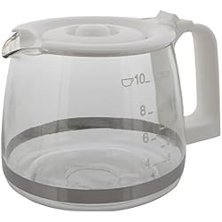 Codiac 340085 Verseuse de Remplacement pour Seb Cafecity REF 89 67 02 Verre Blanc