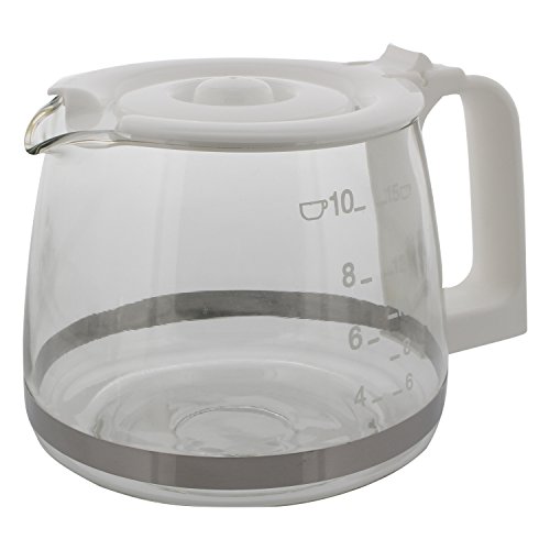 Codiac 340085 Verseuse de Remplacement pour Seb Cafecity REF 89 67 02 Verre Blanc