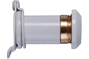 GARDINIA Spy Hole Viewer 20-35mm Long White Gold Chrome - Door Viewer 20-35mm White