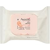 Aveeno Ultra Calming Makeup Removing Wipes, 25 Count