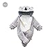 Produktbild Zay Baby Verdickter Schneeanzug Baby Bär Strampler Outfit Fleece Wimpelkette Kinderwagen Anzug Winter Oberbekleidung Mantel Overall Baby Kleidung 0–24 Monate