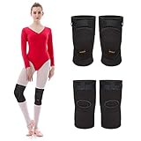 Atuka Genouillères de Protection en éponge épaisse antidérapante pour Le Volleyball et la Danse, S(30-50kg)