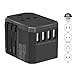 Produktbild Universal Reise Netzadapter All-in-One Stecker Adapter Weltweit Internationales Ladegerät AC Stecker Adapter mit 5.6A Smart Power USB für USA EU UK AUS