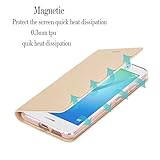 Huawei Nova Hülle, IVSO Hohe Qualität Advanced Shock Absorption Technology Case Folio Tasche Cover für Huawei 51090UAW nova Smartphone (12,7 cm (5 Zoll), 32GB, Dual-SIM, 12 Megapixel Kamera, Android), Golden - 