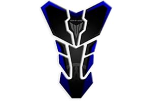 AZGRAPHISHOP TANK PAD TANK GUARD YAMAHA MT-10 | YAMAHA TANK PROTECTOR GP-090 (Blue)