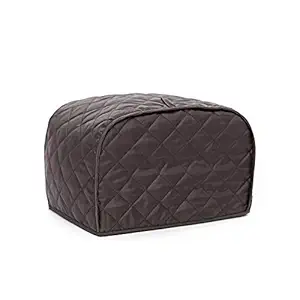 Toaster Cover 2 Slice Red for Kitchen Toaster Dust & Fingerprint Protection (S/11.5x8x8 inch/Coffee)