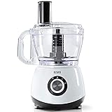 Food Processor, Küchenmaschine 800 Watt 2 Liter Behälter - BPA frei - inkl. Standmixer, Kaffeemühle, Spiralschneider, Zerkleinerer, Mixer Food Processor, Küchenmaschine 800 Watt 2 Liter Behälter - BPA frei - inkl. Standmixer, Kaffeemühle, Spiralschneider, Zerkleinerer, Mixer