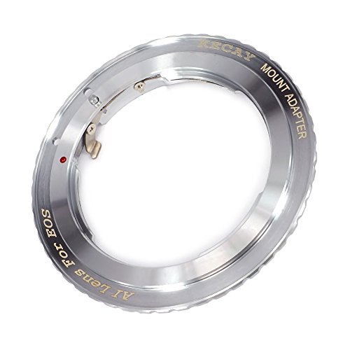 KECAY Bague adaptation objectif Nikon AI vers Canon EOS EF EF-S monture Cam ra EOS 7D 5D 60D Rebel T3 AI-EOS KECAY Bague adaptation objectif Nikon AI vers Canon EOS EF EF-S monture Cam ra EOS 7D 5D 60D Rebel T3 AI-EOS