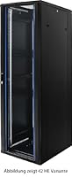 27 HE 19 Zoll - 19" Serverschrank mit Glastür (BxTxH) 600x800x1400mm - NEU! 19Power GmbH