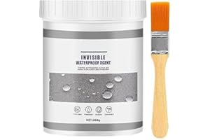 Jesshiny 300g Transparent Waterproof Coating Agent,Invisible Waterproof Agent,Waterproof Insulation Sealant,Super Strong Waterproof Anti-Leakage Agent Roof Sealant Patio Sealer