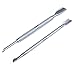 SupplyEU 3Pcs Stainless Steel Nail Cuticle Spoon Pusher Remover Nail Art Clipper