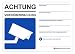Produktbild DSGVO+BDSG Datenschutz-Aufkleber-Schild Info-Aushang Video-Überwachung DIN A4