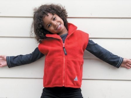 Result R037J Gilet en Polaire pour Enfant
