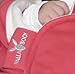 Wallaboo Baby Blanket Coco - For Car seat and Travel - 100% Pure Cotton - 90 X70 cm - For Babies from Newborn - Red