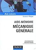 Image de Mécanique générale : Aide-mémoire