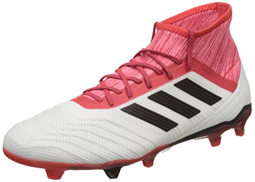 adidas Herren Buty Piłkarskie Predator 18.2 FG CM7666 Fußballschuhe, Weiß (Footwear White/Core Black/Real Coral), 42 EU adidas Herren Buty Piłkarskie Predator 18.2 FG CM7666 Fußballschuhe, Weiß (Footwear White/Core Black/Real Coral), 42 EU