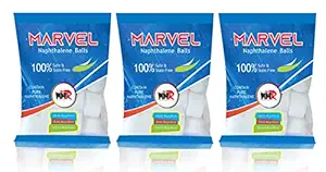 Mmr 99.99% Original Naphthalene Balls Finaile Goli Moth Balls For Pesticide Deodorant For Wardrobe And Toilet (3 X 100 Grams)