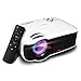 Price comparison product image Video Projector 2000 Lumens, ABOX T22 LED Mini Video Projectors Support 1080P Input Portable Mini Home Cinema LED Projector 800*480 Resolution for PC Laptop PS4 Smartphone Xbox and Android TV Box