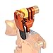 Produktbild iSHOXS ProLock Schnellarretierungs-System. Extremer Halt auch bei schwierigstem Terrain, CNC gefräste Aluminium ProFork für GoPro® Hero® und kompatible Actionkameras - orange