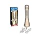 Produktbild TOYSMANIA MICROFONO Microphone / CASSA Wireless Speaker BONTEMPI Colore ORO Microfono Wireless Bluetooth