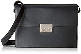  PIECES Damen Pcfable Cross Body Umhängetasche, Schwarz (Black), 7x19x27 cm