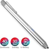 ✅AUSTAUSCHBARE FEINSPITZEN: Der feine Taststift schützt Ihren iPad-Touchscreen vor Kratzern. Die verbesserte feine spitze bringt Ihnen ein reibungsloses und komfortables Schreibgefühl. Jede Stiftspitze kann 500 Stunden lang verwendet werden.