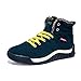 Produktbild Yogogo Herren Schuhe Flach Rutschfeste Atmungsaktiv Draussen Chelsea Stiefel Arbeits Stiefel Laufschuhe Wasserdicht Warm Winterschuhe Stiefelette Boots Arbeitsschuhe Schwarz Weiß Gym Running Fitness
