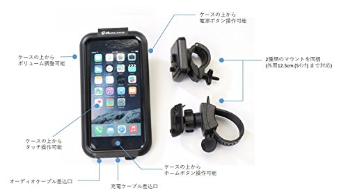 Midland iPhone 6 6S - Funda  Color Negro  Talla M