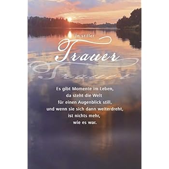 Trauerkarte Du Bist Nicht Tot Du Wechselst Nur Die Räume