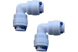 VYAIR 2 x 1/4" Elbows 90 Degree For Water Filters - Pushfit