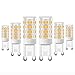 Produktbild G9 LED Lampe 5W 400 Lumen, 3000k, 360°Abstrahlwinke Warmweiß LED Birne 6er Pack (6, Warmweiß)