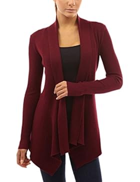 Donne Le Maniche Lunghe Aperto Fronte Classico Cardigan Maglione