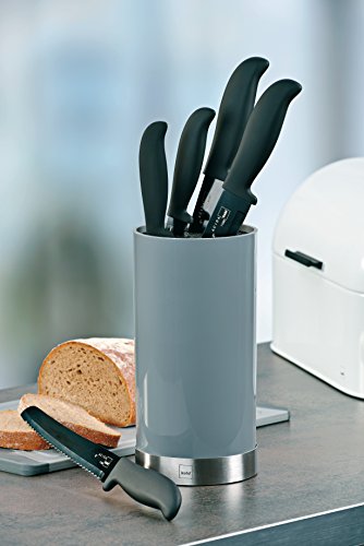 Kela Messerblock Acida 11288 grau - 2