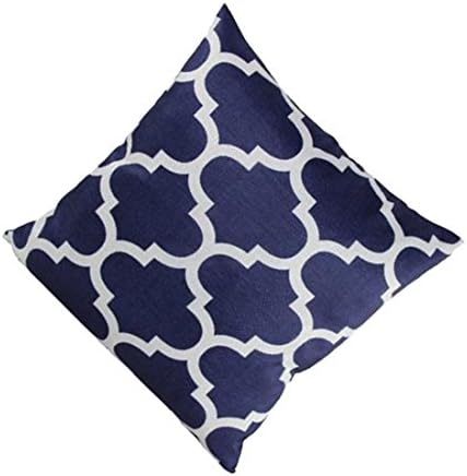 Moonuy 45cm*45cm Cushion Case,Sofa Waist Throw Cushion Cover Home Decor (Navy)