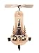 Produktbild DREGENO Seiffen Wandpyramide Kirche, Holz, Natur, 13.5 x 17 x 31 cm,