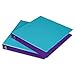 Produktbild Fashion Bicolor Rund Ring View Binder, 2,5 cm Kapazität, türkis/violett, 2/Pk