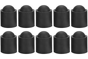 10pcs Pool Cue Astuce Pool Cue Cap Couverture en Caoutchouc Billard Cues Stick Cap de Protection pour Snooker Cue Astuce Billard