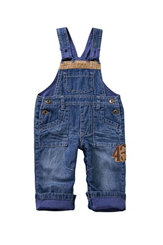 Boys dungarees Kids dungarees Girls dungarees Blue 1251 ( 18-24M)