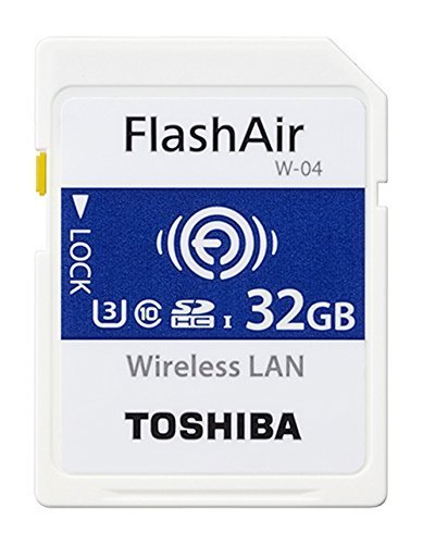 Preisvergleich Produktbild Toshiba FlashAir W 32 GB SDHC Class 10 Speicherkarte