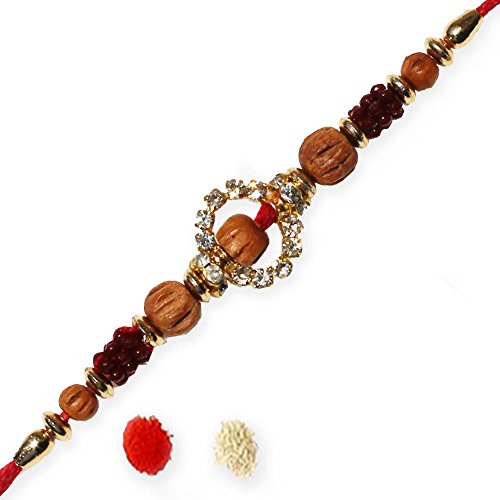 Madhur American Diamond Rakhi (Madhur3132) Madhur American Diamond Rakhi (Madhur3132)