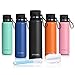 Produktbild ARTEESOL Wasserflasche 25 Unze (750 ml) ohne BPA Vakuum isoliert 18/8 Edelstahl leckdichte doppelwandige Thermosflasche geeignet für Sport und Training, kalt oder heiß für 12h