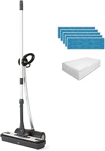Polti Moppy Black Premium Lavapavimenti a Vapore Cordless, Extra Dotazione  Panni, per Tutti i Pavimenti e Le Superfici Verticali Lavabili, rimuove ed  elimina il 99,9%* di virus, germi e batteri : Amazon.it: Casa e cucina