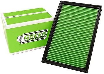 Green Cotton Performance High Flow Panel Car Air Filter Replacement P509706