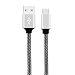 Produktbild Sunhoyu 3A Schnelles Ladegerät Kabel Typ C Kabel Geflochtene Power Bank Kabel Für Samsung Galaxy S9 S8 Xiaomi Huawei Mate 20/10/9 P20 / P10 / P9 Android Smartphones Tablet PCs