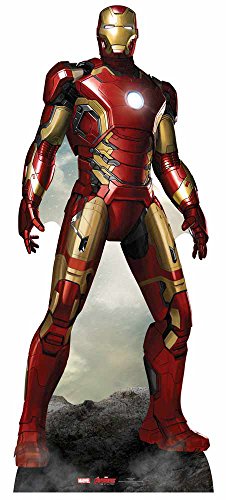 Star Aussparungen SC802 Iron Man Pappe