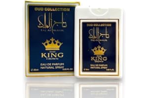 HILTO Oud Collection perfume 20ml Eau De Perfume EDP Arabian Fragrance for Men Women Unisex (Taj Al Malik)